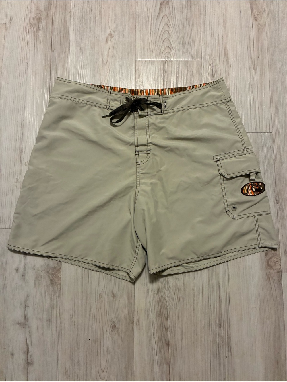 Vintage Quik Silver Edition Board Shorts With Original Comb!!